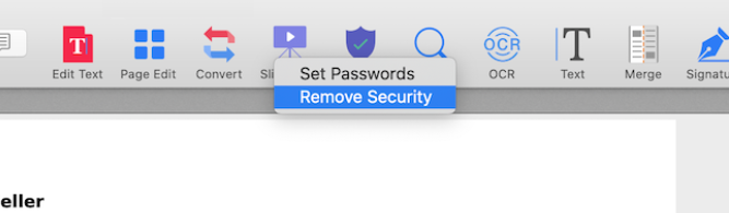 Remove Security